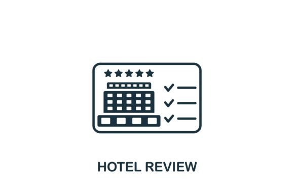 Enhancing Travel Experiences with the Hotel Review Icon