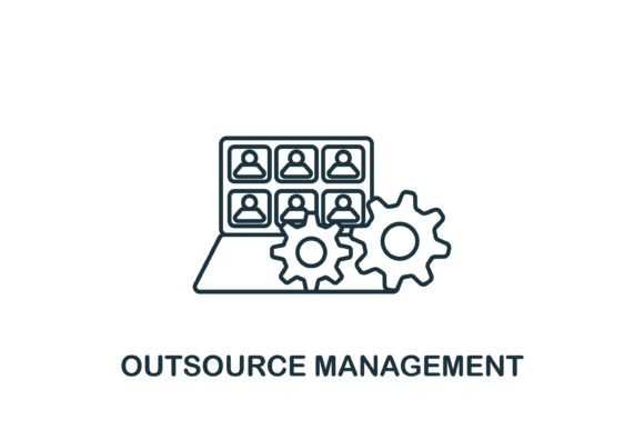 Outsource Management Icon: A Versatile Tool for Modern Design