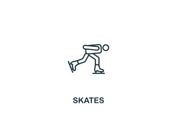 Skates Icon: A Versatile Design Element