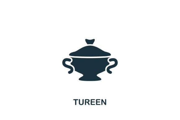 The Versatile Tureen Icon: A Simple Line Element for Modern Design