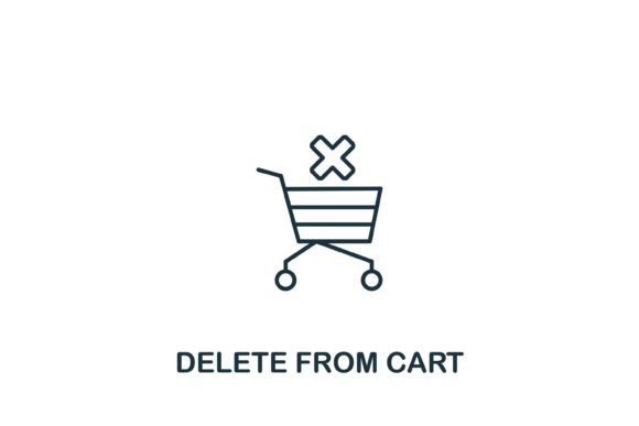 Understanding and Utilizing the Delete from Cart Icon in Online Stores
