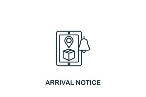 Understanding the Arrival Notice Icon