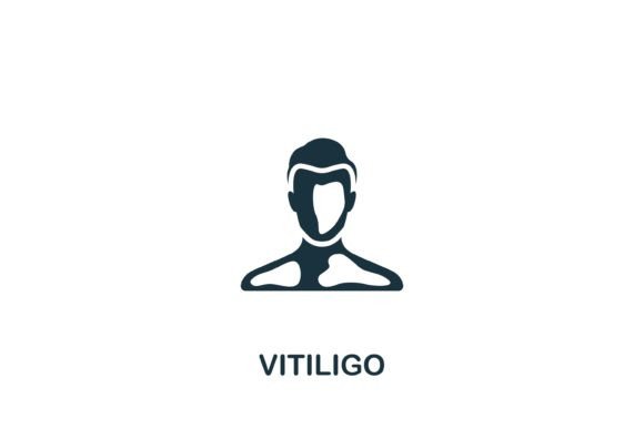 Vitiligo Icon: A Simple and Versatile Symbol