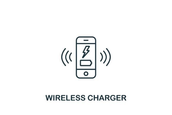Wireless Charger Icon: A Simple Yet Versatile Symbol for Modern Design